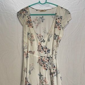hollister flowy dress